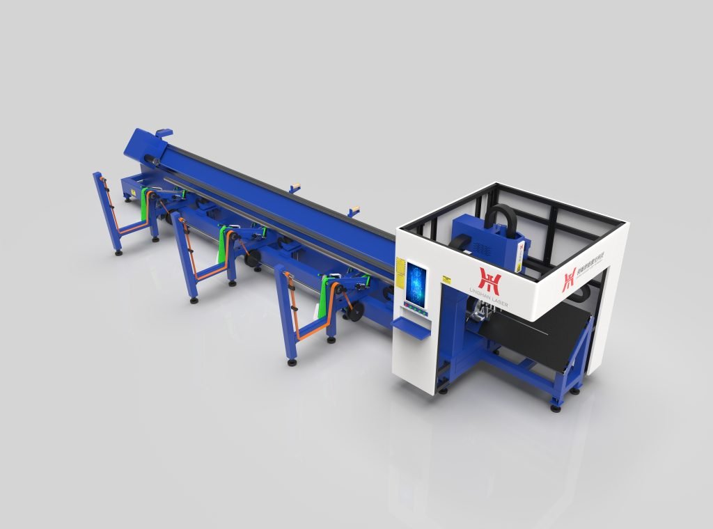 Fully automatic feeding laser tube cutting machine PF6013