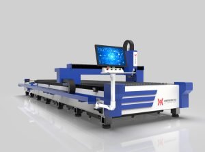 Single table laser cutting machine