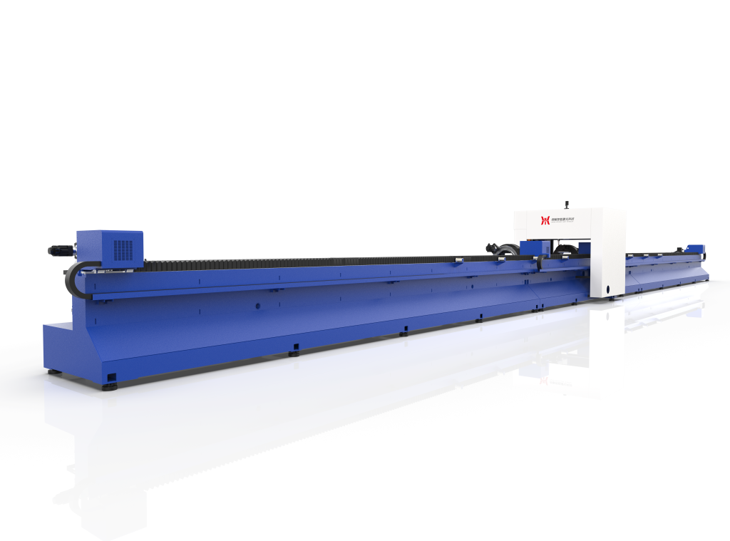 Four-chuck laser tube cutting machine