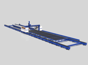 Steel cutting machine