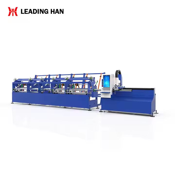 pulling laser tube cutting machine